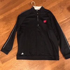 Wisconsin zip up sweater